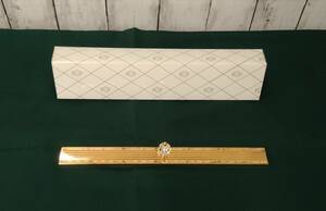  paper waist Gold plating ruler -ply .KP Swarovski crystal 