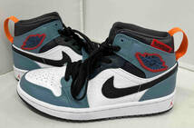 【箱有】NIKE × FACETASM ナイキ×ファセッタズム CU2802-100 AIR JORDAN 1 MID SE FEARLESS APLA スニーカー 24.5cm_画像6