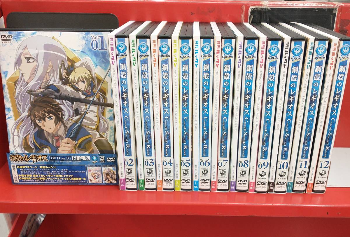 2025年最新】Yahoo!オークション -鋼殻のレギオス dvdの中古品
