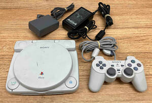 ジャンク ★SONY PlayStation PSone 本体 SCPH-100 モニタ付