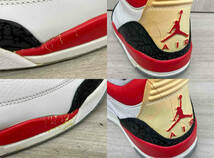 ジャンク NIKE スニーカー サイズ28.0cm AIR JORDAN 3 RETRO”FIRE RED”_画像8