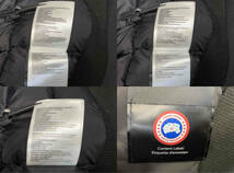 ジャケット ブラック CANADA GOOSE カナダグース LABRADOR BOMBER 7967JL ダウンジャケット サイズ：S ブラック_画像8