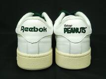 付属品あり Reebok × PEANUTS リーボック ピーナッツ スヌーピー RB00010 スニーカー 25cm 靴 メンズ ホワイト_画像6