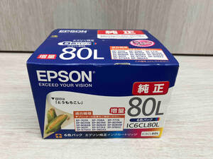 未開封品 EPSON IC6CL80L 6色インク