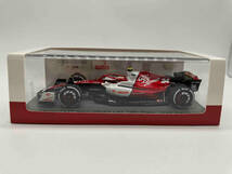 Spark model 1/43 Alfa Romeo F1 Team ORLEN C42 No.24 Alfa Romeo F1 Team ORLEN 10th Italian GP 2022 Zhou GuanYu_画像1