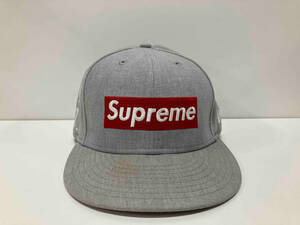 Supreme× NEWERA シュプリーム×ニューエラ/Boxロゴ/キャップ　グレー　7 3/8