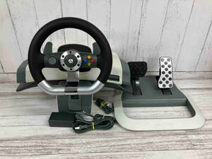 ジャンク Xbox360 ワイヤレス レーシング ホイール Wireless Racing Wheel with Force Feedback WRW01