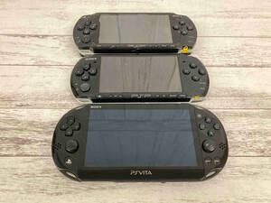 ジャンク SONY PSP1000 PSP3000 PSVita2000 3台セット