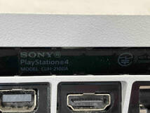 ジャンク PlayStation4 グレイシャー・ホワイト 500GB (CUH2100AB02) 動作未確認 本体のみ_画像4