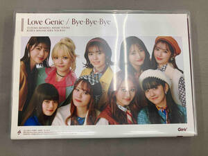 Girls2 CD Love Genic/Bye-Bye-Bye(初回生産限定盤/ライブ盤)(Blu-ray Disc付)