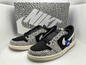 NIKE AIR JORDAN 1 RETRO LOW OG CZ0790 001 ナイキ エアジョーダン レトロ US9 27cm UK8 EU42.5 ブラック セメント ローカット