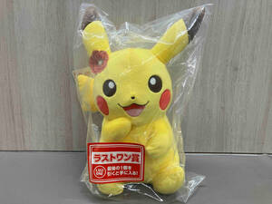 [ unopened goods ] Pocket Monster most lot last one . soft toy Pikachu 