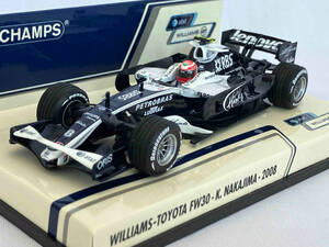 MINICHAMPS 1/43scale AT&T Williams Toyota FW30 K.Nakajima ミニチャンプス