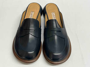 [Красивые товары] Sartore/Roafersbo/Sartre/Mule/Diver/Navy/Size 36