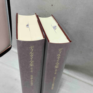 【2冊セット】初版 ディルタイ全集 第4巻 第8巻 西村晧 牧野英二 法政大学出版局の画像6