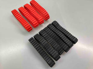 LEGO レゴ キャタピラー ベルト パーツ 大 10個 黒 ブラック 赤 レッド※テクニック クリエイター レゴシティにも