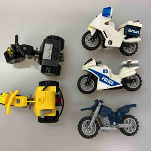 正規品LEGO ミニフィグ用 バイク 10台 ＋自転車5台 合計15台 大量 まとめ売り※レゴフレンズ レゴシティにもの画像4