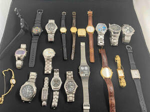 ジャンク 腕時計まとめ売り　まとめて21点　ジャンク　SEIKO CASIO CITIZEN ORIENT
