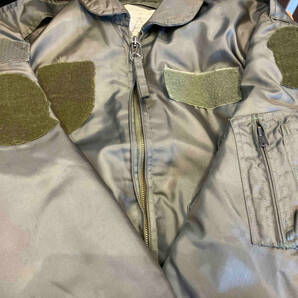 U.S.AIR FORCE flight jacket khaki フライトジャケット カーキ CWU-36 店舗受取可の画像6