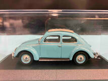 ミニカー MINICHAMPS ミニチャンプス 1/43 430 052002 VW Beette split window ライトブルー_画像6