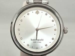 kate spade NEW YORK HOLLAND KSW1516 時計 ケイトスペード ニューヨーク オランダ シルバー文字盤 クォーツ レディース