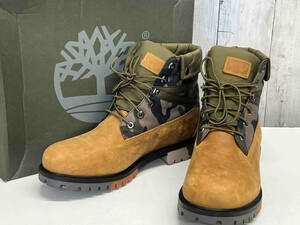 Timberland/ レースアップブーツ/ティンバーランド/A29NX /6IN BOOT/カモフラ柄/28.5cm