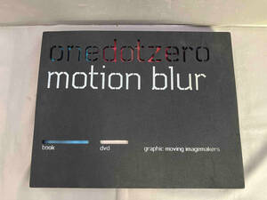 onedotzero motion blur book & DVD graphic moving imagemakers グラフィックデザイン　洋書　2004年発行
