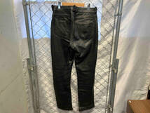 FIRST GEINUINE leather pants black ブラック レザーパンツ サイズ32 店舗受取可_画像2