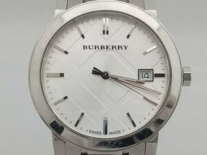 BURBERRY(Burberrys) The city BU9000 時計 バーバリー(バーバリーズ) シルバー文字盤 クォーツ メンズ