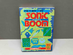 ジャンク ソニック・ブーン Sonic Boom カセットテープ版 FM-7 NEW7 77 株式会社コムパック