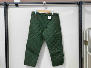イギリス軍 キルティングライナーパンツ ミリタリーパンツ 8415-99-137-5035 76/94 NATO カーキ ミリタリー military trousers メンズ