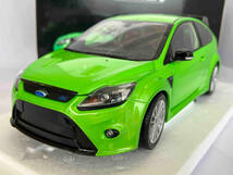 MINICHAMPS 1/18scale FORD FOCUS RS 2010 GREEN METALLIC ミニチャンプス_画像1