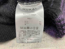 MUKAI ムカイ MOHAIR BORDER KNIT ニット モヘヤボーダーニット Sサイズ 112630027_画像5