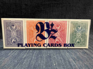 B'z TREASURE 初回限定トランプ PLAYING CARDS BOX 4個セット(15-04-08)