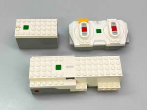 【通電確認済】LEGO 88010リモコン+88009ハブ+88006ムーブハブ パワーアップファンクション 中古