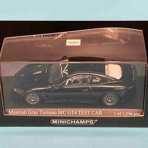 MINICHAMPS 1/43 マセラティ グランツーリスモ MC GT4 2010 (ブラック) ミニチャンプスの画像1