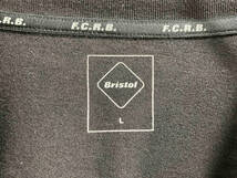 F.C.R.B.(F.C.Real Bristol) AUTHENTIC TEAM LOGO TEE 半袖Tシャツ ブラック L_画像5