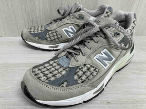 new balance M991HT Harris Tweed スニーカー ニューバランス ハリスツイード 本革 レザー ウール グレー チェック メンズ US9 27cm