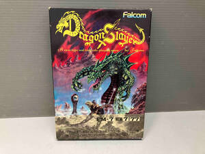 ジャンク FM-7 ドラゴンスレイヤー DRAGON SLAYER 箱 説明書付属 カセット版 日本ファルコム FM-NEW7 FM-77