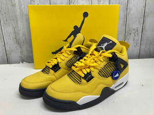 【鑑定済み】【タグ付き】NIKE AIR JORDAN4 RETRO TOUR YELLOW/スニーカー/ナイキ/エアジョーダン4/CT8527-700/27.5cm