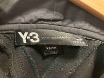 Y3 ワイスリー パーカー ブラック フーディ 袖裾取り外し可能 A3H001 ヨウジヤマモト モード メンズ XS_画像4
