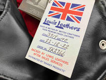 Lewis Leathers LIGHTNING TIGHT FIT 391T/40 ダブルライダース ルイスレザー_画像4