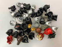 LEGO ミニフィグ用 帽子 兜 かぶと ヘアー 髪型 被り物 キャップ 笠 ヘルメット パーツのみ 大量 100g以上 まとめ売り_画像5