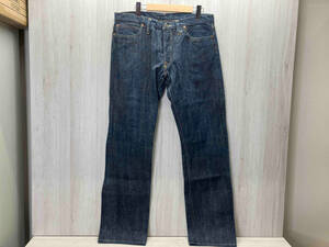 STUDIO D*ARTISAN/ stereo . Dio daruchi The nXs-25 jeans indigo button fly leather patch blue ear Denim W33