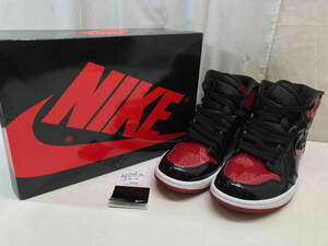 NIKE ナイキ AIR JORDAN 1 HIGH OG PATENT BRED スニーカー 27cm