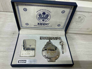 ZIPPO 2005年製 懐中時計付き ジッポ ライター