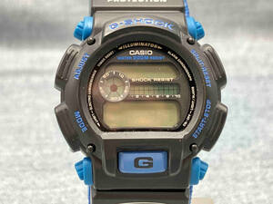 ジャンク 【1円スタート】【電池切れ】CASIOカシオ G-SHOCK Gライド DW-9000 クォーツ 腕時計(ゆ21-04-09)