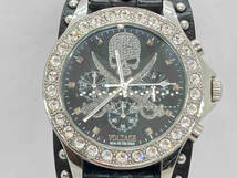 VOLTAGE ヴォルテージ VO-013S9-02B クォーツ 腕時計 ベルト劣化_画像1