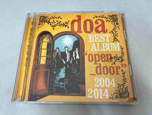 1円スタート　CD_doa doa BEST ALBUM'open door'2004-2014_画像1