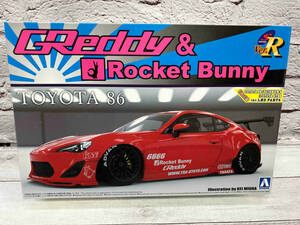 プラモデル アオシマ 1/24 トヨタ 86 '12 GREDDY&ROCKET BUNNY ENKEI Ver. Sパッケージ Ver.R No.57